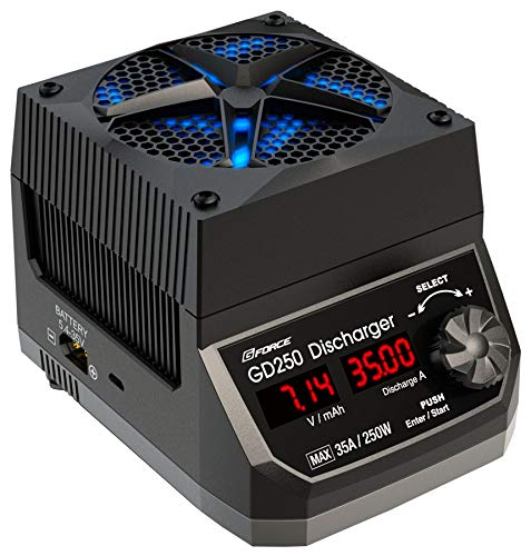 タミヤLi-Feバッテリーの状態を確認！G-Force GD250 Discharger